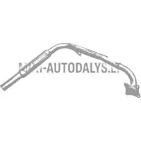 Priekšējā caurule un elastīga izplūdes caurule JDM Albizia / Abaca