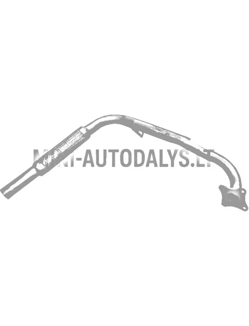 Priekšējā caurule un elastīga izplūdes caurule JDM Albizia / Abaca