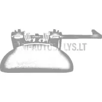 Ārējo durvju rokturis kreisajā pusē JDM Abaca / Aloës / Roxsy