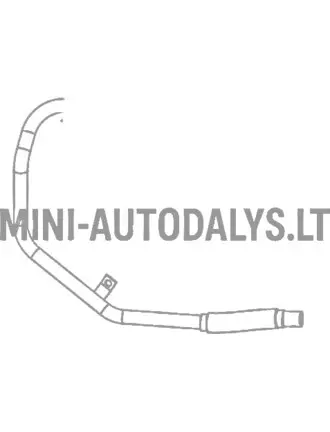 Priekšējā caurule un elastīgais savienojums JDM Aloës / Roxsy / Xheos