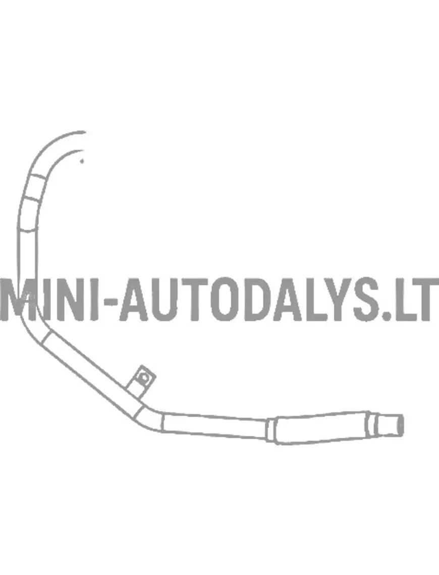 Priekšējā caurule un elastīgais savienojums JDM Aloës / Roxsy / Xheos