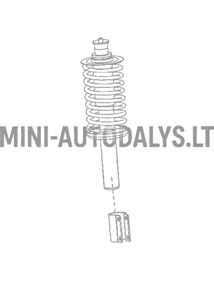 Priekšējais amortizators JDM Aloës (A tips)