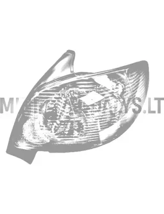 Aizmugurējais labais lukturis JDM Aloes