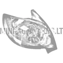 Kreisais aizmugurējais lukturis JDM Aloes