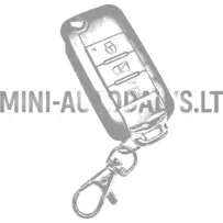 Aizdedzes atslēga un centrālās atslēgas tālvadības pults JDM