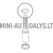 Degvielas filtra korpuss ar blīvgredzenu Kubota Z402 (1. modelis)
