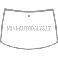 Priekšējais stikls Mikroautobuss Mergelė #18650 | Mini Auto Parts