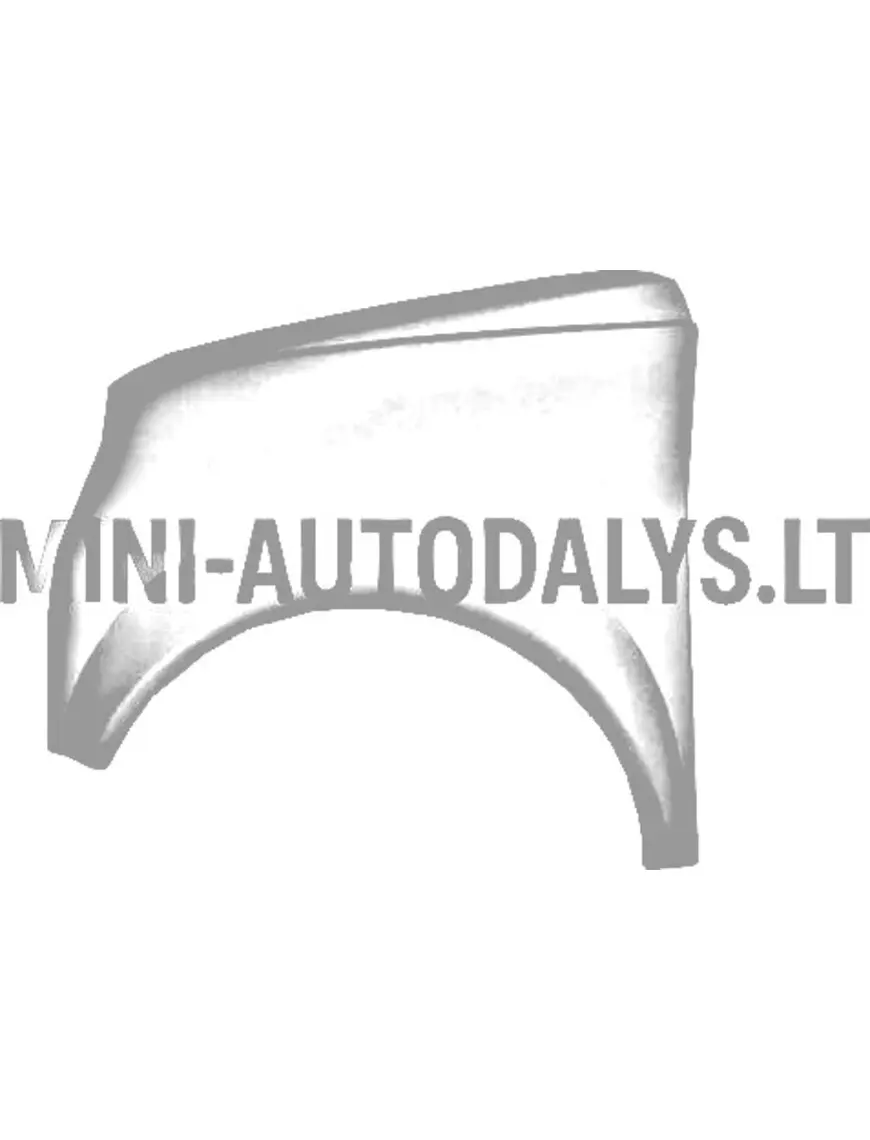 Aixam 2005-2008 kreisais priekšējais spārns