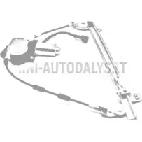 Elektriskais logu pacēlājs labās puses durvīm Aixam 2005-2010