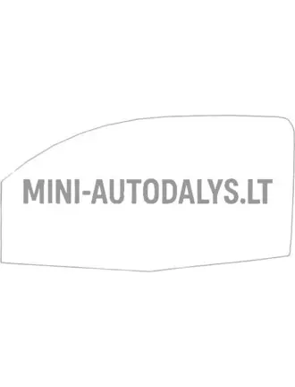 Aixam 2005-2010 kreisās puses durvju stikls