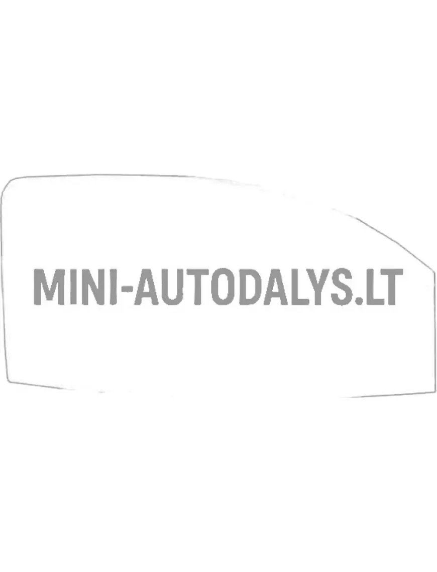 Aixam 2005-2010 labās puses durvju stikls