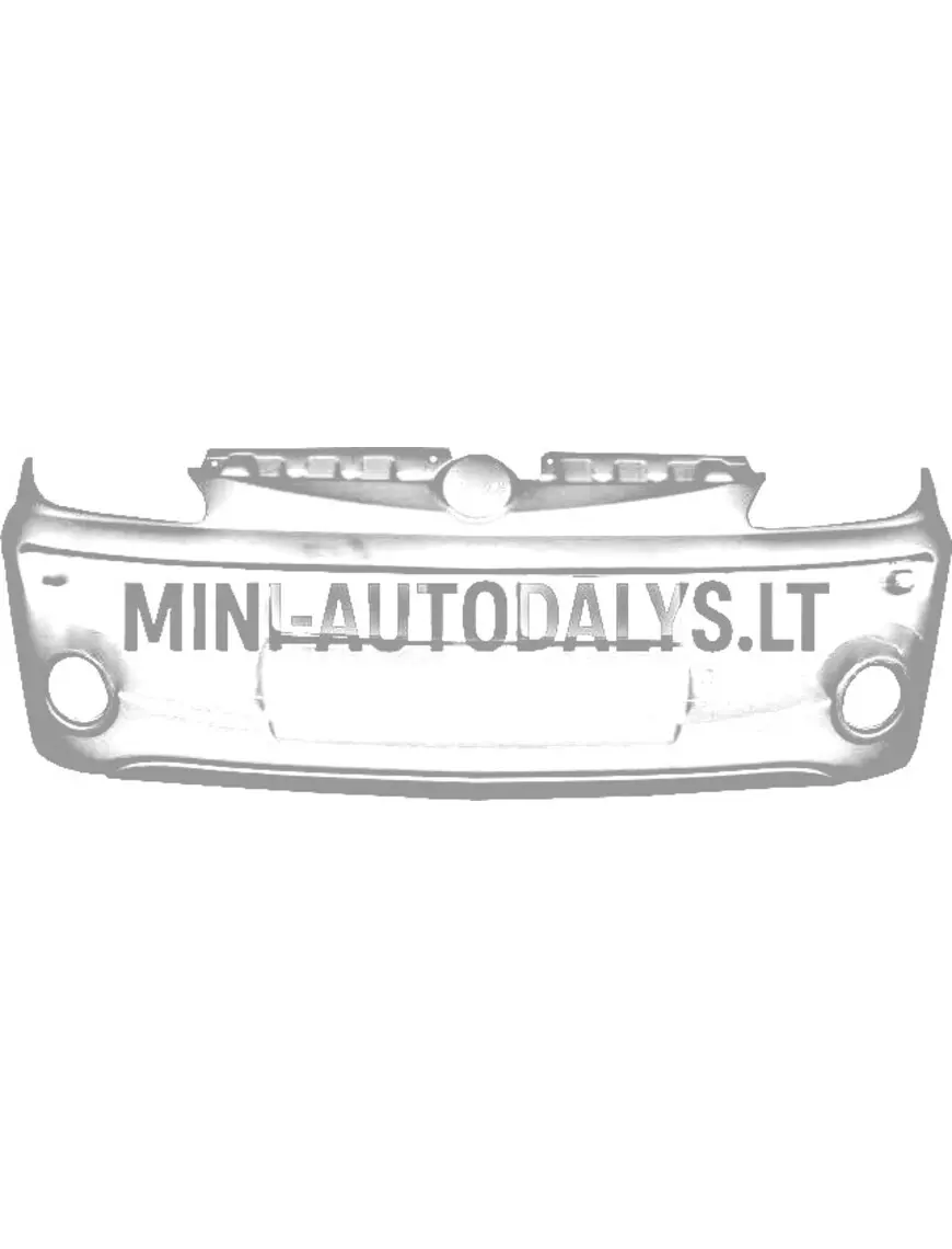 Priekšējais buferis Aixam 2008-2010 (nekrāsots)