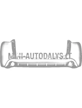 Aizmugurējais bamperis Aixam 2010 Coupe