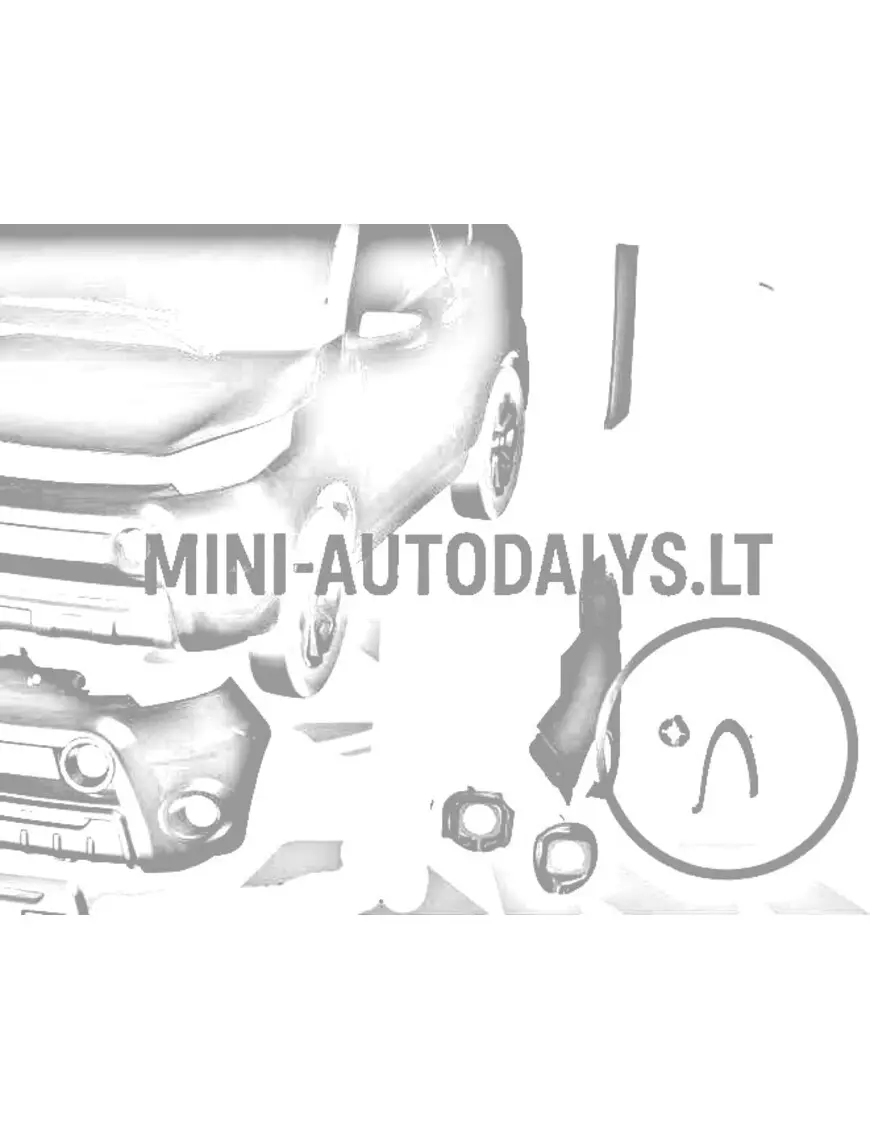 Sānu svārki priekšējais spārns labais Aixam Vision Crossline