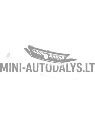 Motora pārsega reste / priekšējais bamperis "Aixam Ambition" (spīdīgi melns)