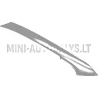 "Aixam Emotion" ārējais labais A statnis (matēti melnā krāsā)