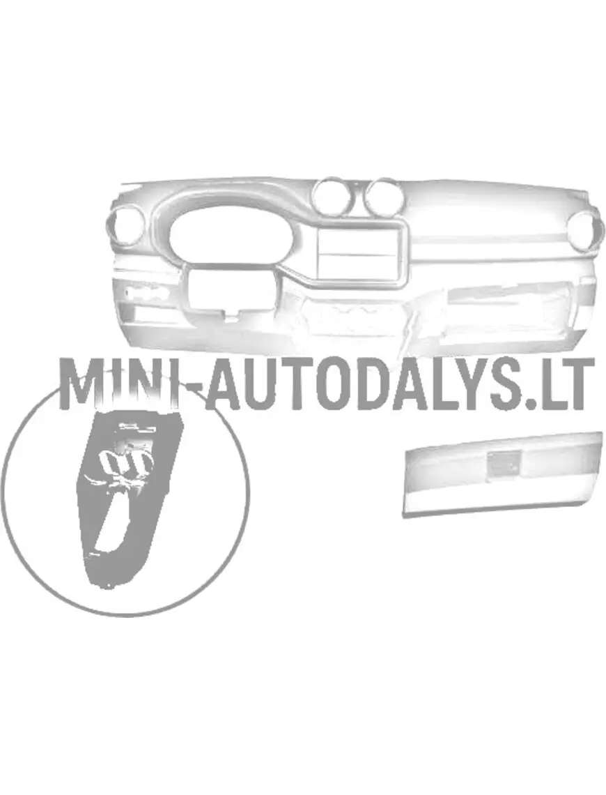 Aixam Ambition centrālā konsole