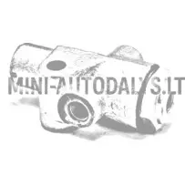 Aixam 1997-2010 bremžu spiediena sadalītājs