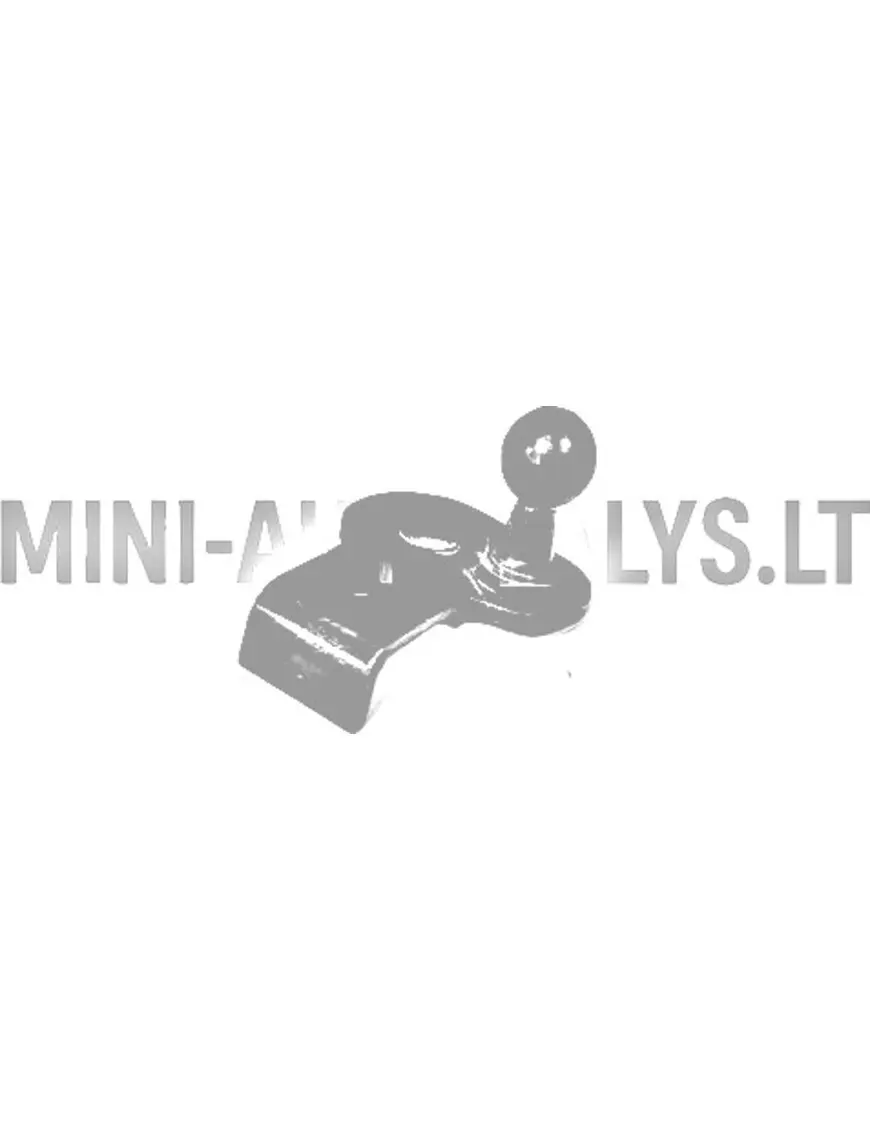 Lodveida skrūve aizmugurējo durvju amortizators apakšējais kreisais Aixam 1997-2010