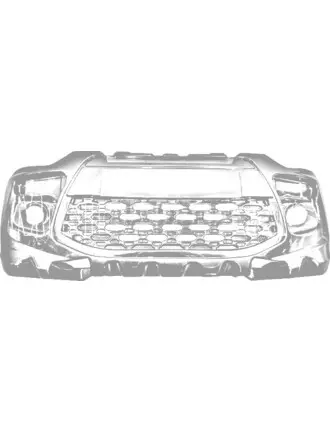 Priekšējais bamperis ar režģi Ligier JS50V2 (Carbon)