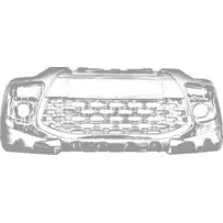 Priekšējais bamperis ar režģi Ligier JS50V2 (Carbon)