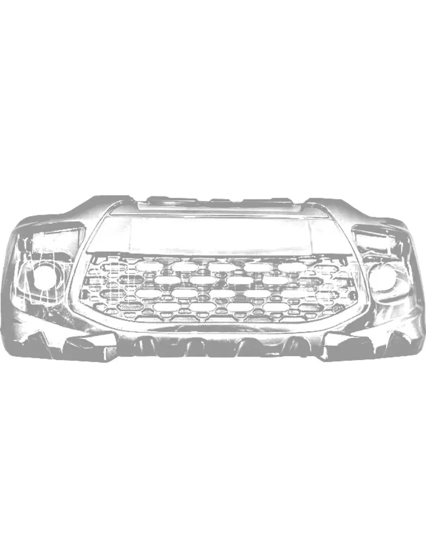 Priekšējais bamperis ar režģi Ligier JS50V2 (Carbon)