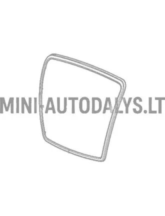 Hromēta priekšējā bufera režģa apmale "Grecav Sonique