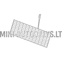 Priekšējā bufera režģa augšdaļa melna "Grecav Sonique