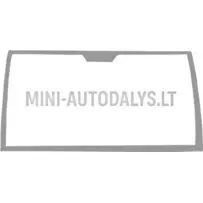 Aixam D-Truck priekšējais stikls