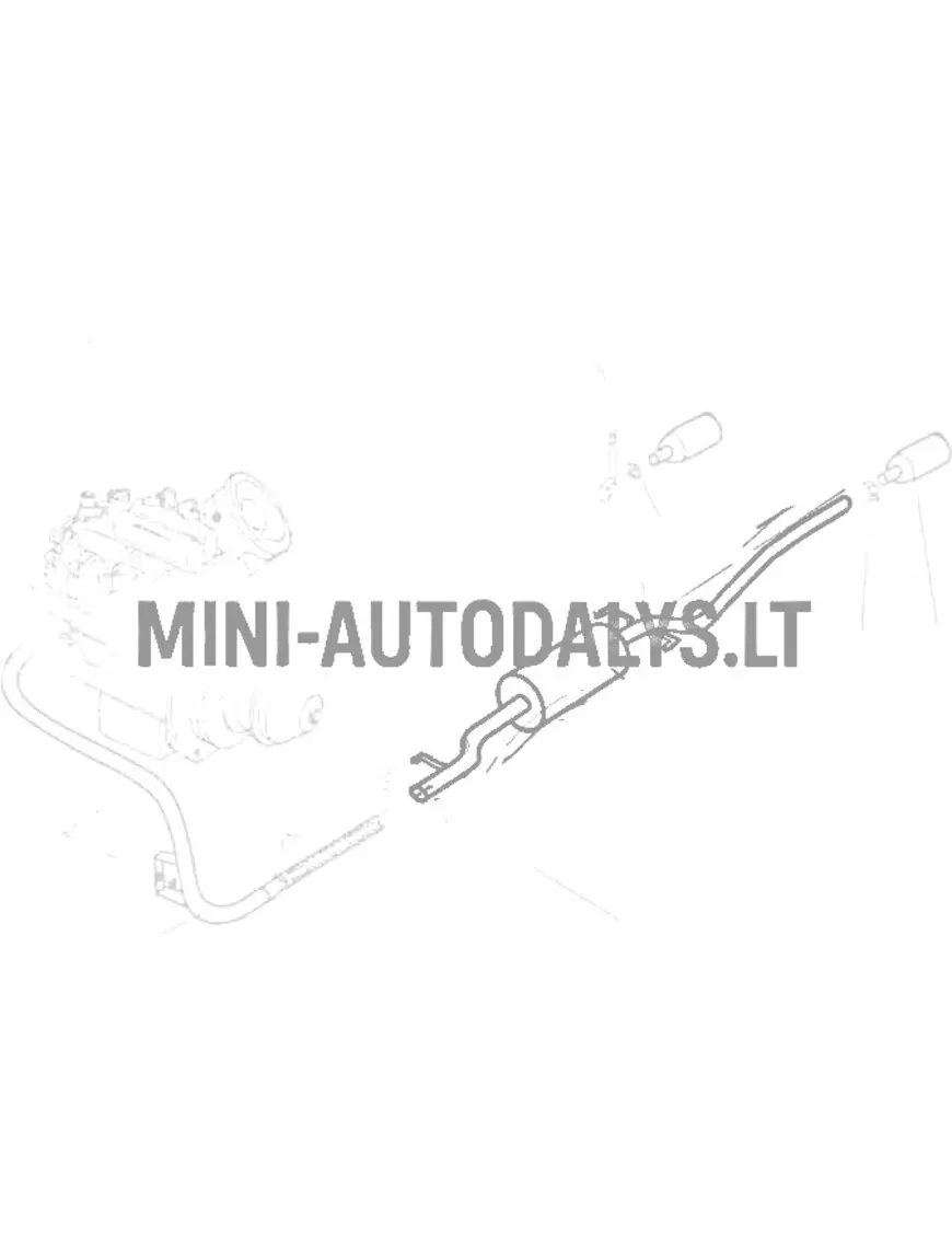 Aizmugurējais trokšņa slāpētājs Casalini M10