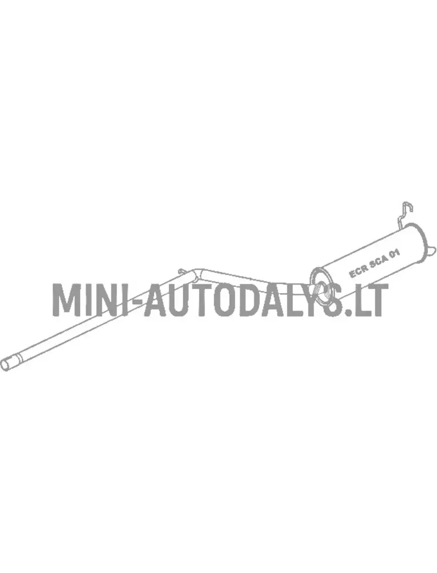 Aizmugurējais izpūtējs Grecav Sonique