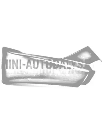 Bampera stūris priekšējais labais "Aixam Crossover Vision" (melns)