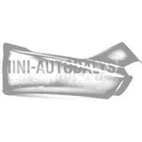 Bampera stūris priekšējais labais "Aixam Crossover Vision" (melns)