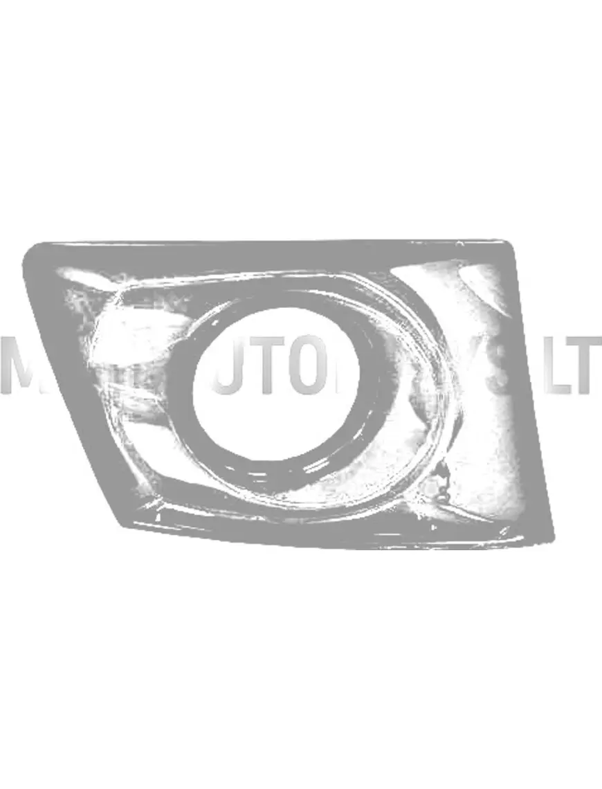 Kreisās puses miglas luktura turētājs melns Ligier IXO 2