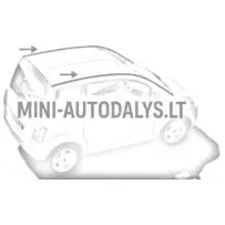 Jumta gumija Microcar MC1 / MC2 (par metru)