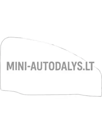 Microcar MGO1 / MGO2 labās puses durvju stikls