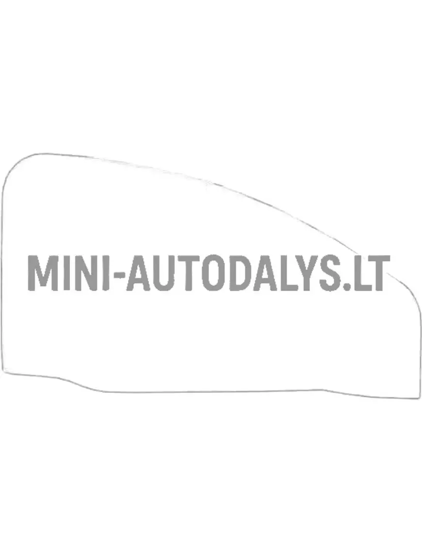 Microcar MGO1 / MGO2 labās puses durvju stikls