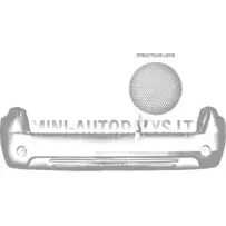 Aizmugurējais bamperis Microcar MGO Higland
