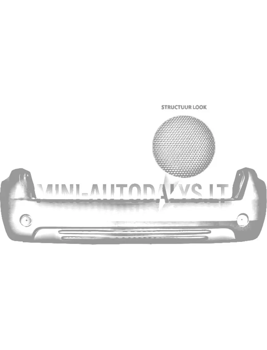 Aizmugurējais bamperis Microcar MGO Higland