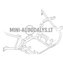 Aizmugurējais dzinēja stiprinājums Microcar MC1 / MC2 (Yanmar)