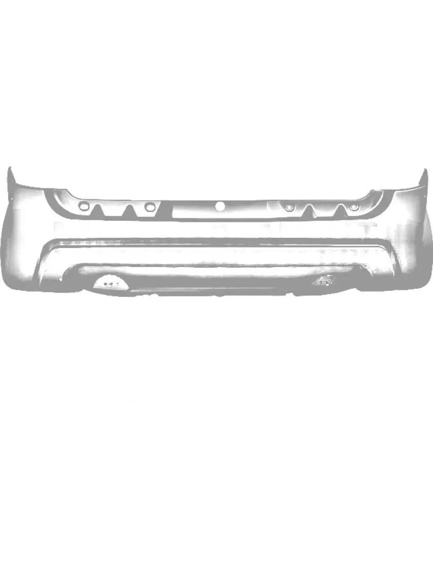 Aizmugurējais bamperis Ligier IXO Treck struktūra