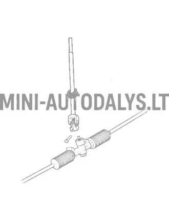 Stūres ass Microcar MC1 / MC2 / Due First