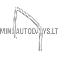 Logu blīvējums kreisajā pusē Microcar MC1 / MC2