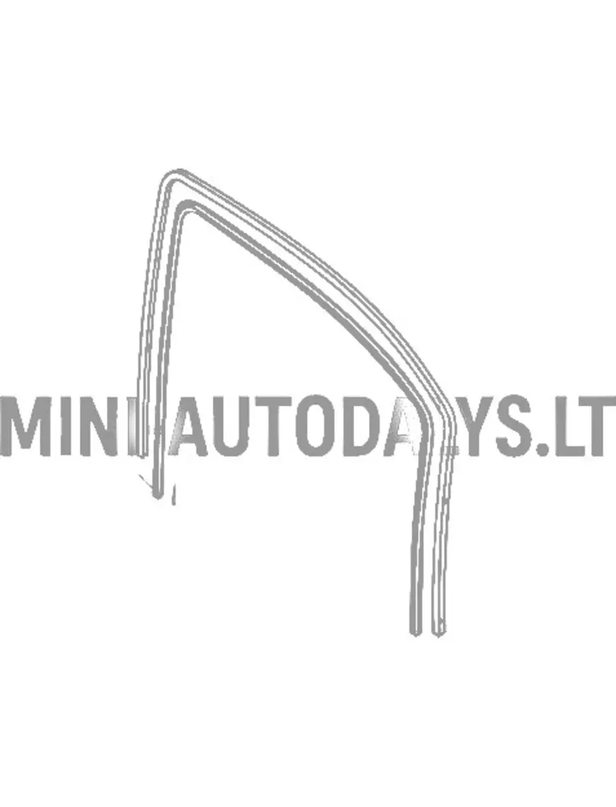 Logu blīvējums kreisajā pusē Microcar MC1 / MC2