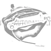 Priekšējais bremžu suportu Microcar / JDM / Bellier