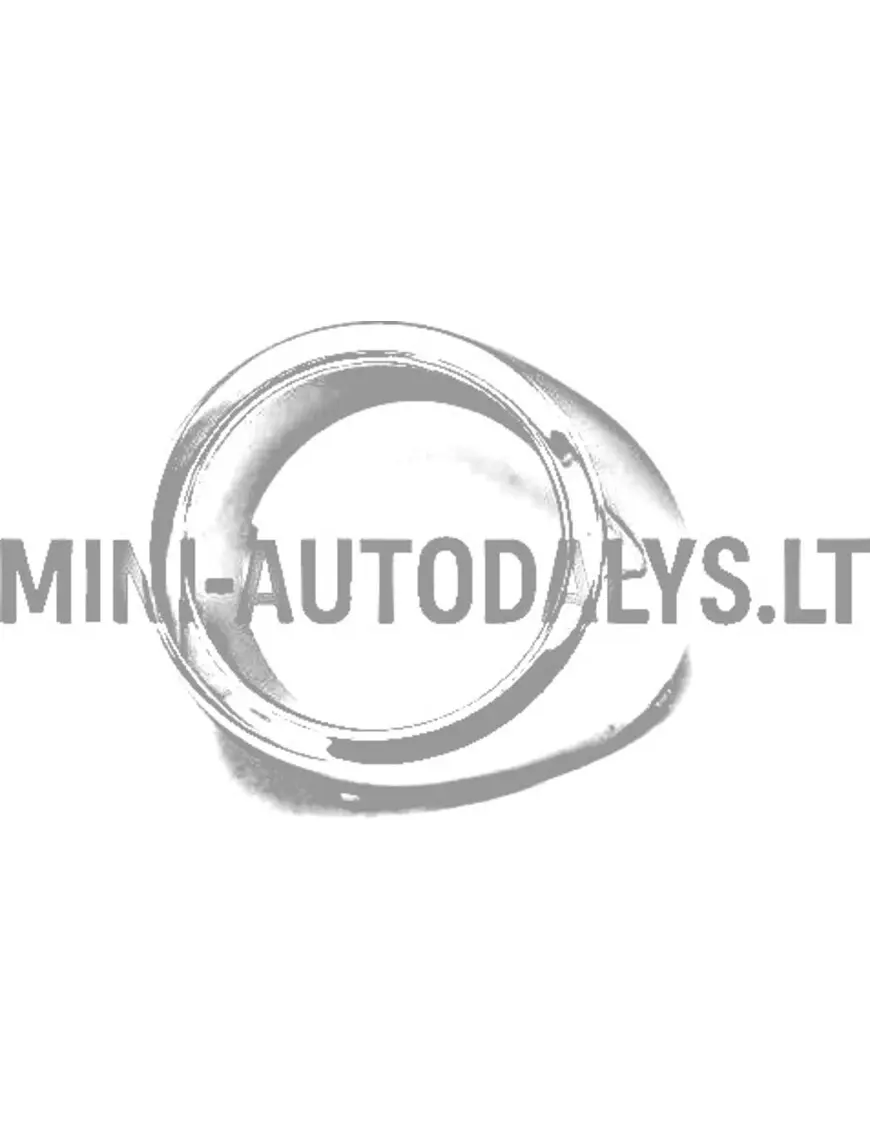 Microcar hromēta miglas luktura apmale priekšā kreisajā pusē