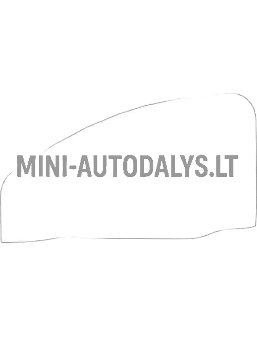 Microcar MGO1 / MGO2 kreisās puses durvju stikls