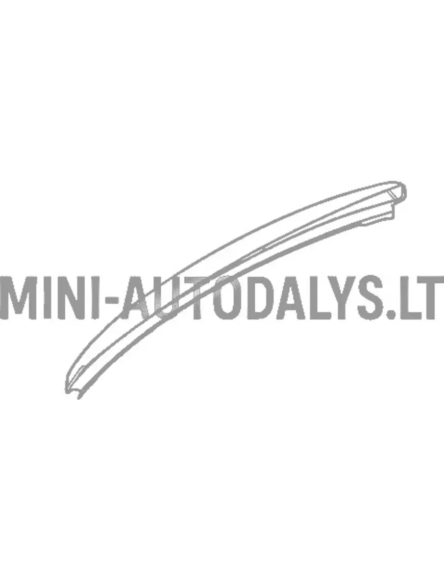 Microcar MGO1 / MGO2 aizmugurējo durvju spoileris