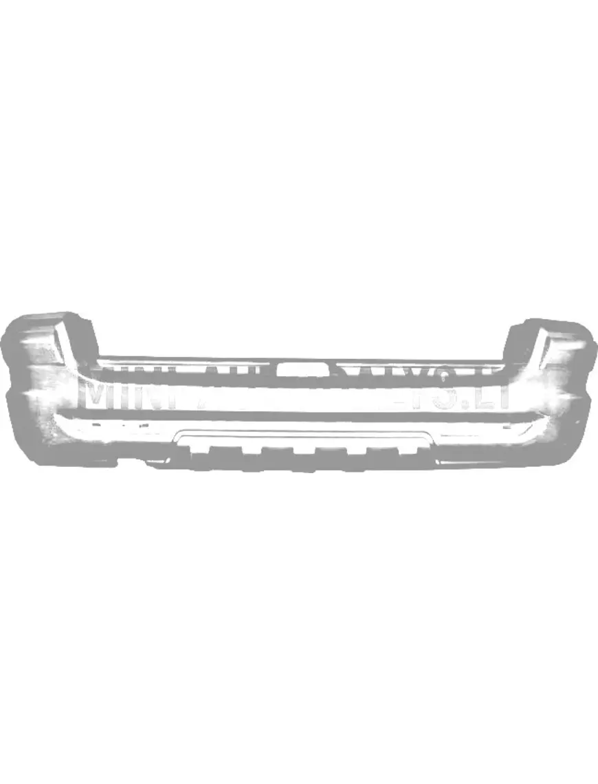 Aizmugurējais buferis Microcar MC Highland (nekrāsots)