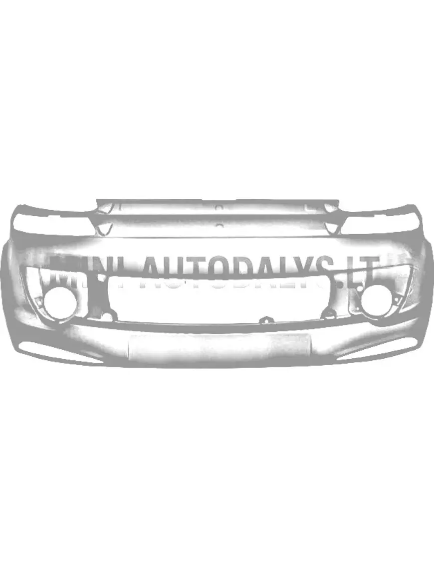 Microcar MGO Highland priekšējais buferis (konstrukcija)